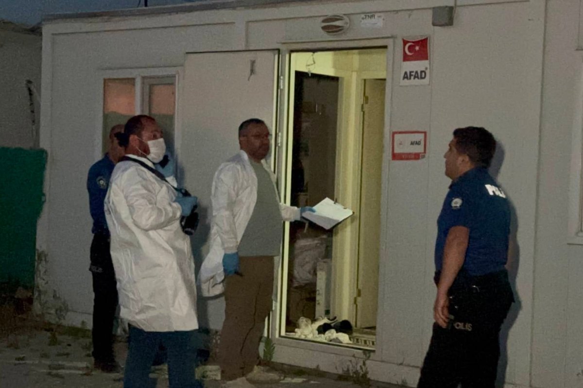 Konteyner kentte yalnız yaşayan şahıs ölü bulundu