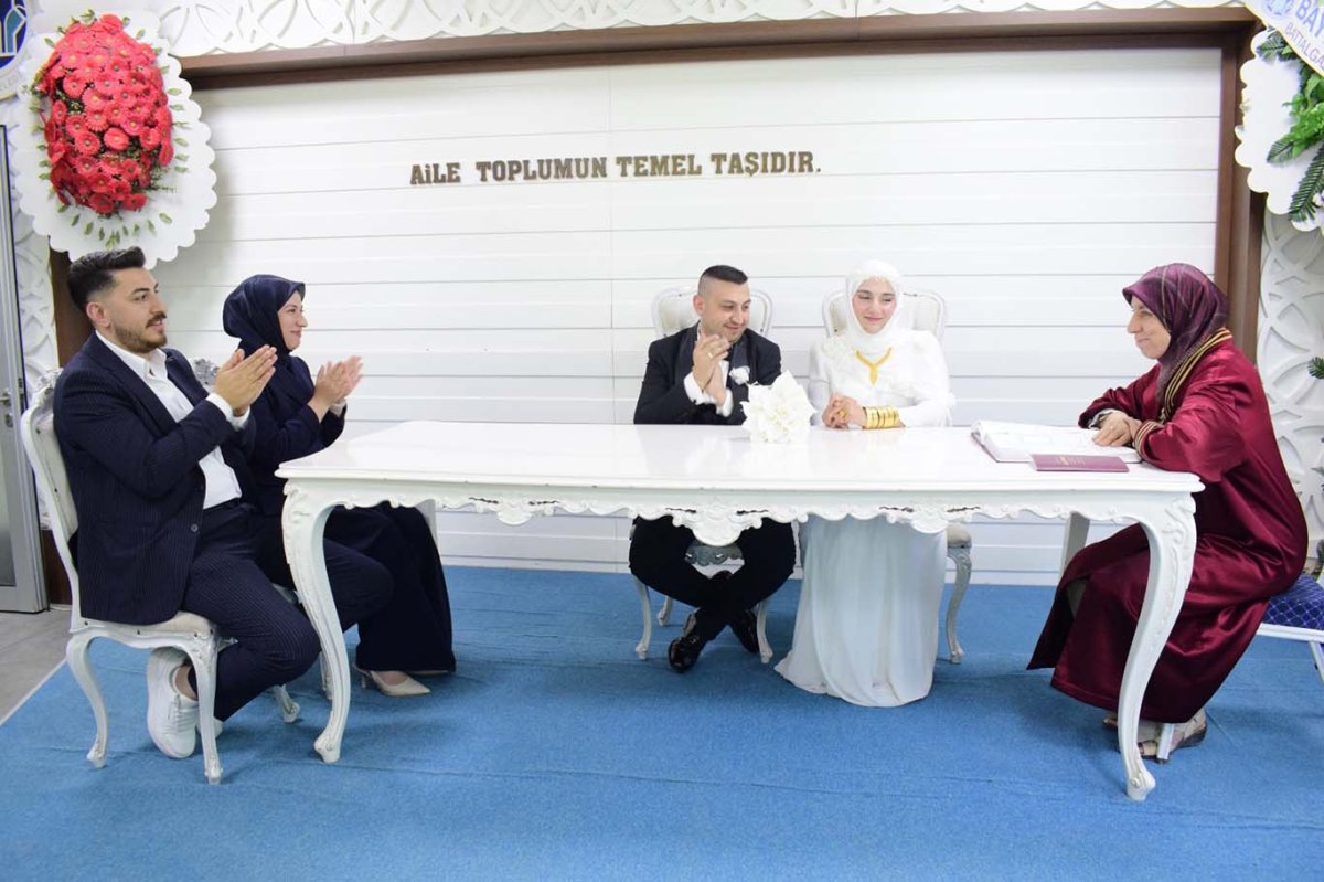 Battalgazi Belediyesi nikâh salonunda 26.06.2026 yoğunluğu