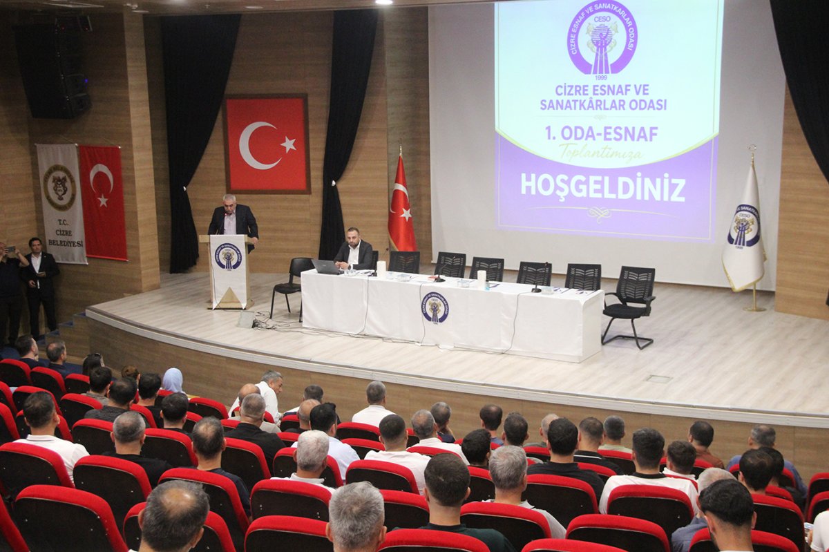 Cizre'de 1. esnaf-oda buluşması gerçekleştirildi