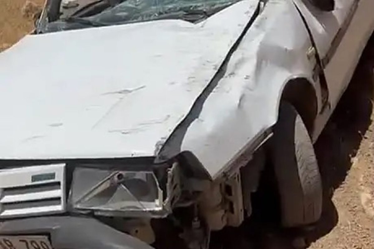 Siirt'te köy yolunda kaza: 2 yaralı