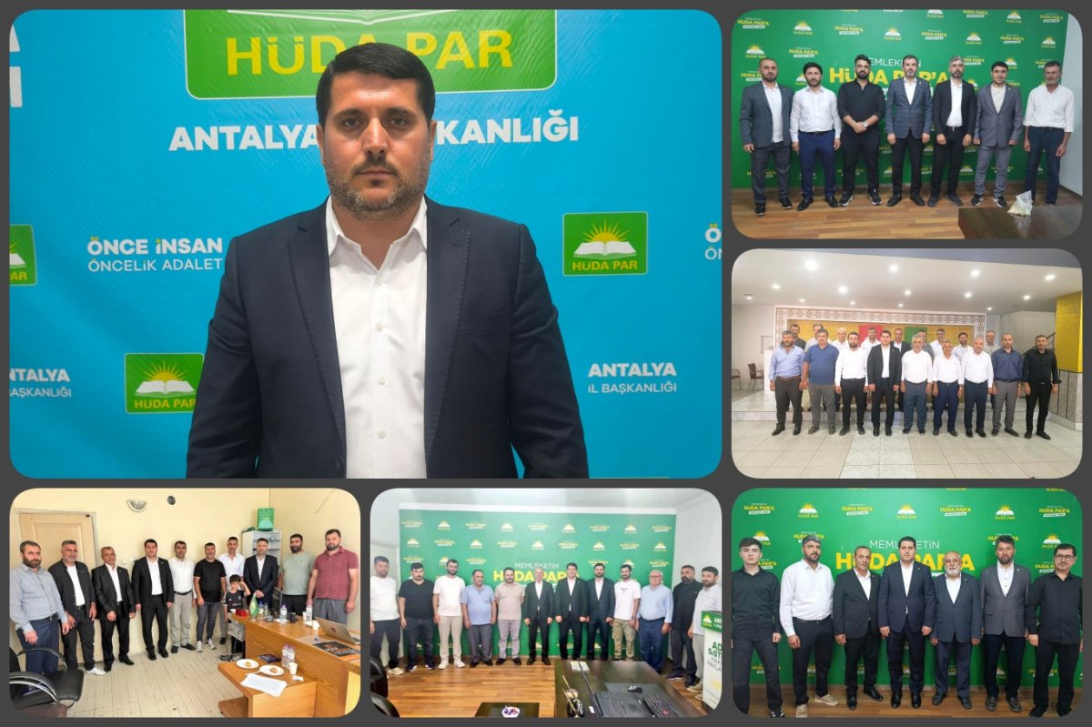 HÜDA PAR Antalya'da tüm ilçe kongrelerini tamamladı