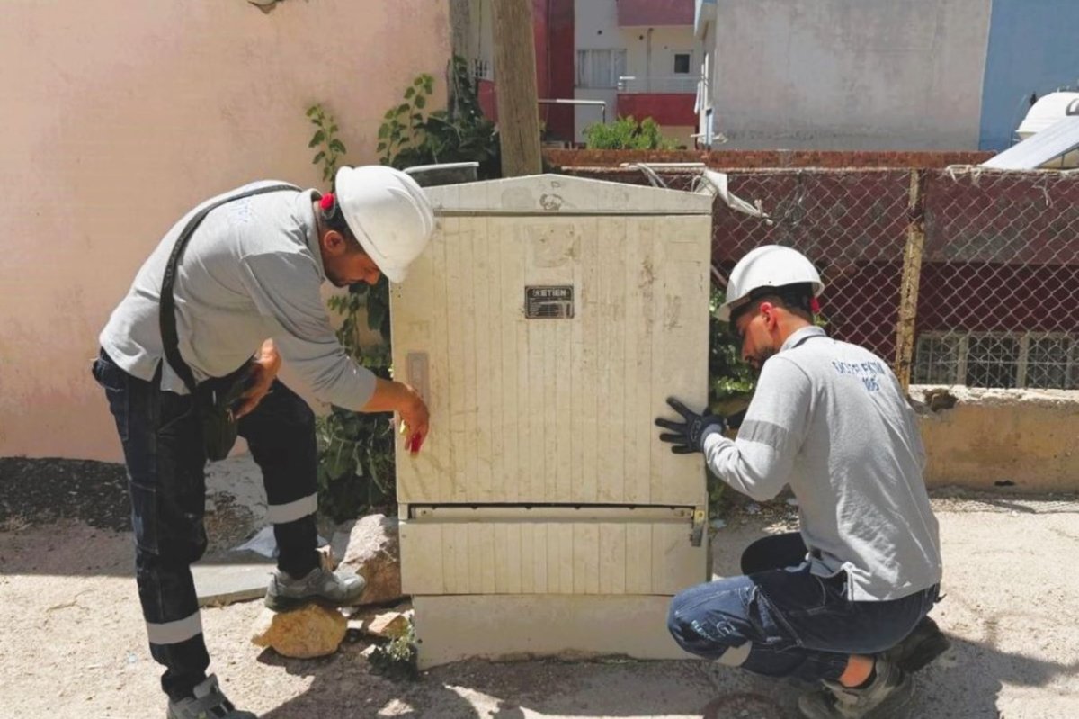 Mardin’de 2 bine yakın elektrik panosuna yetkisiz müdahale edildi