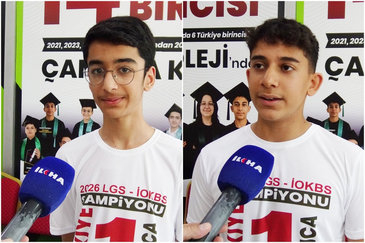 Türkiye birincileri başarılarının sırrını İLKHA'ya anlattı