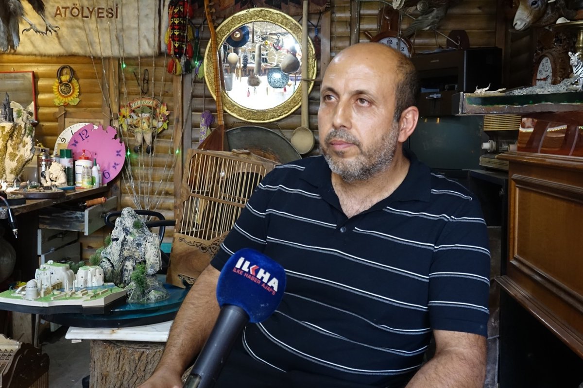 Ahşabı sanata dönüştüren usta: "Kaybolmaya yüz tutmuş meslekler desteklenmeli"