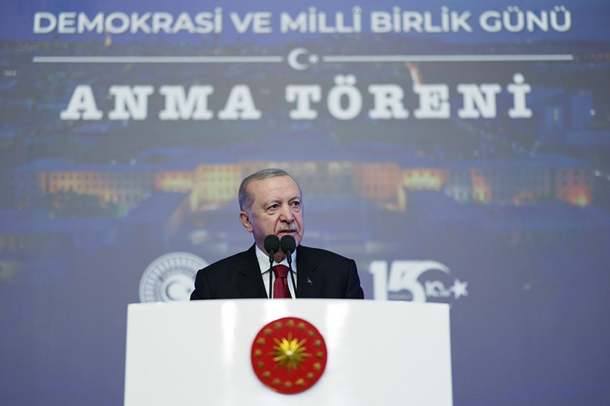 Cumhurbaşkanı Erdoğan: Suriye devrimine giden yolun taşları, 15 Temmuz'un boşa çıkartılmasıyla döşenmiştir