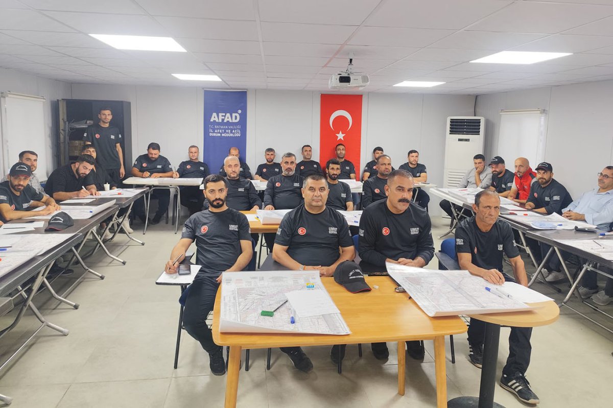 Umut Kervanı AFAD eğitimini tamamladı