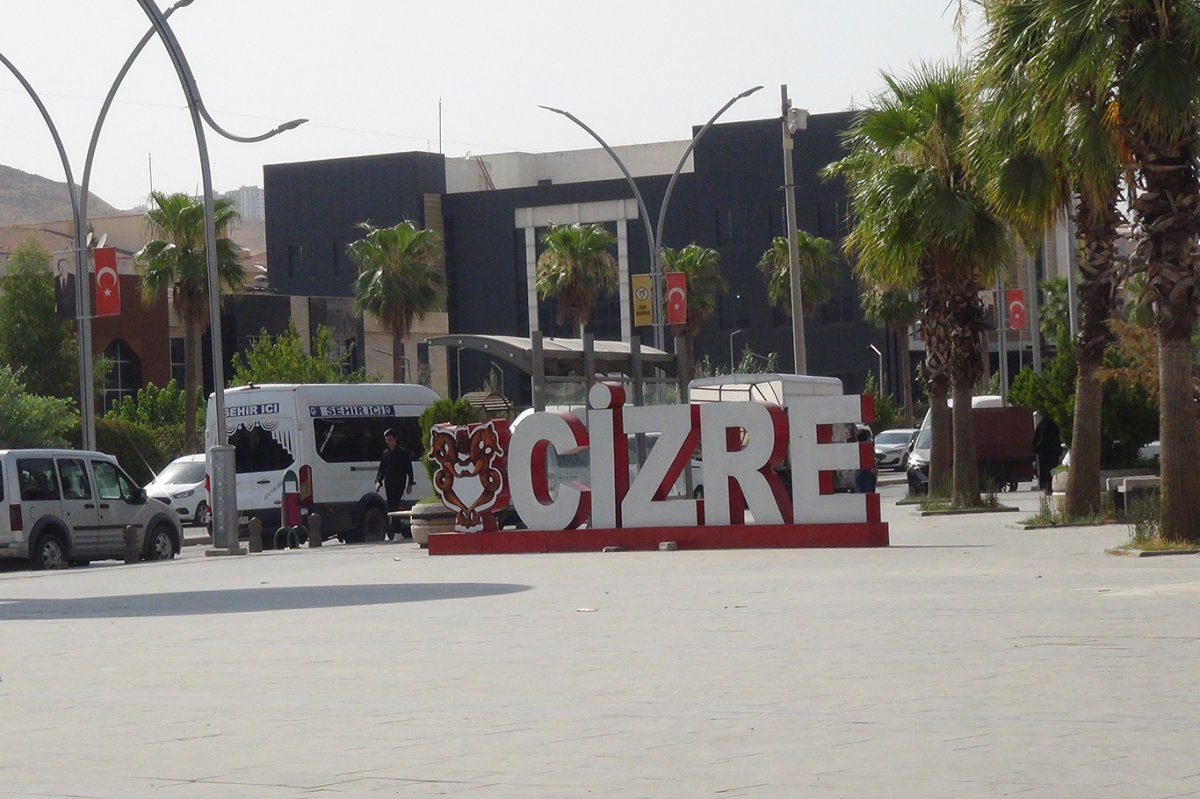 Cizre'de termometreler 58 dereceyi gösterdi: Cadde ve sokaklar boş kaldı