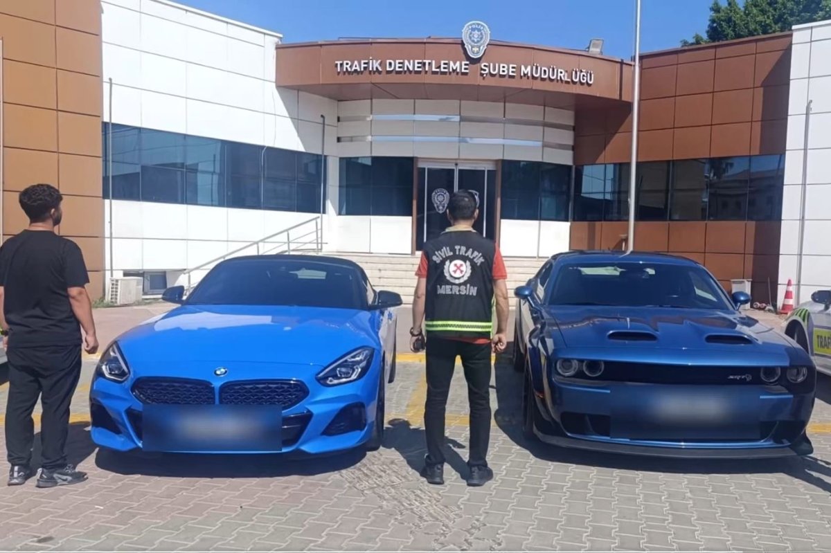 Mersin'de trafik güvenliğini tehlikeye düşüren düğün konvoyuna rekor ceza