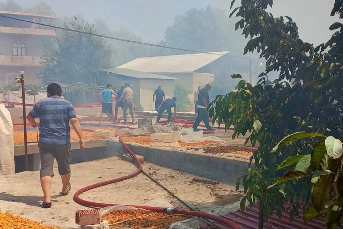 Malatya'da çıkan yangın yerleşim yerlerine sıçradı