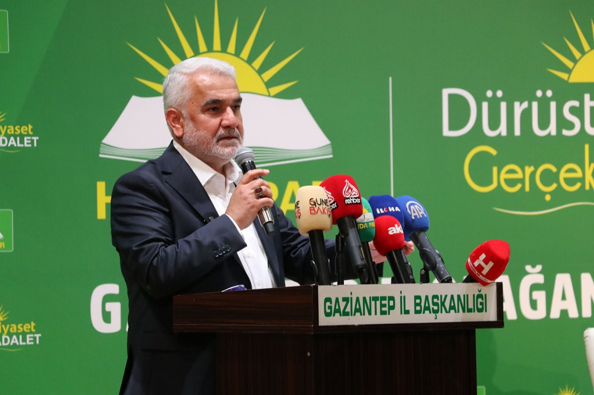 Yapıcıoğlu: Davamız hakkı hakim, adaleti yeryüzünde egemen kılmaktır