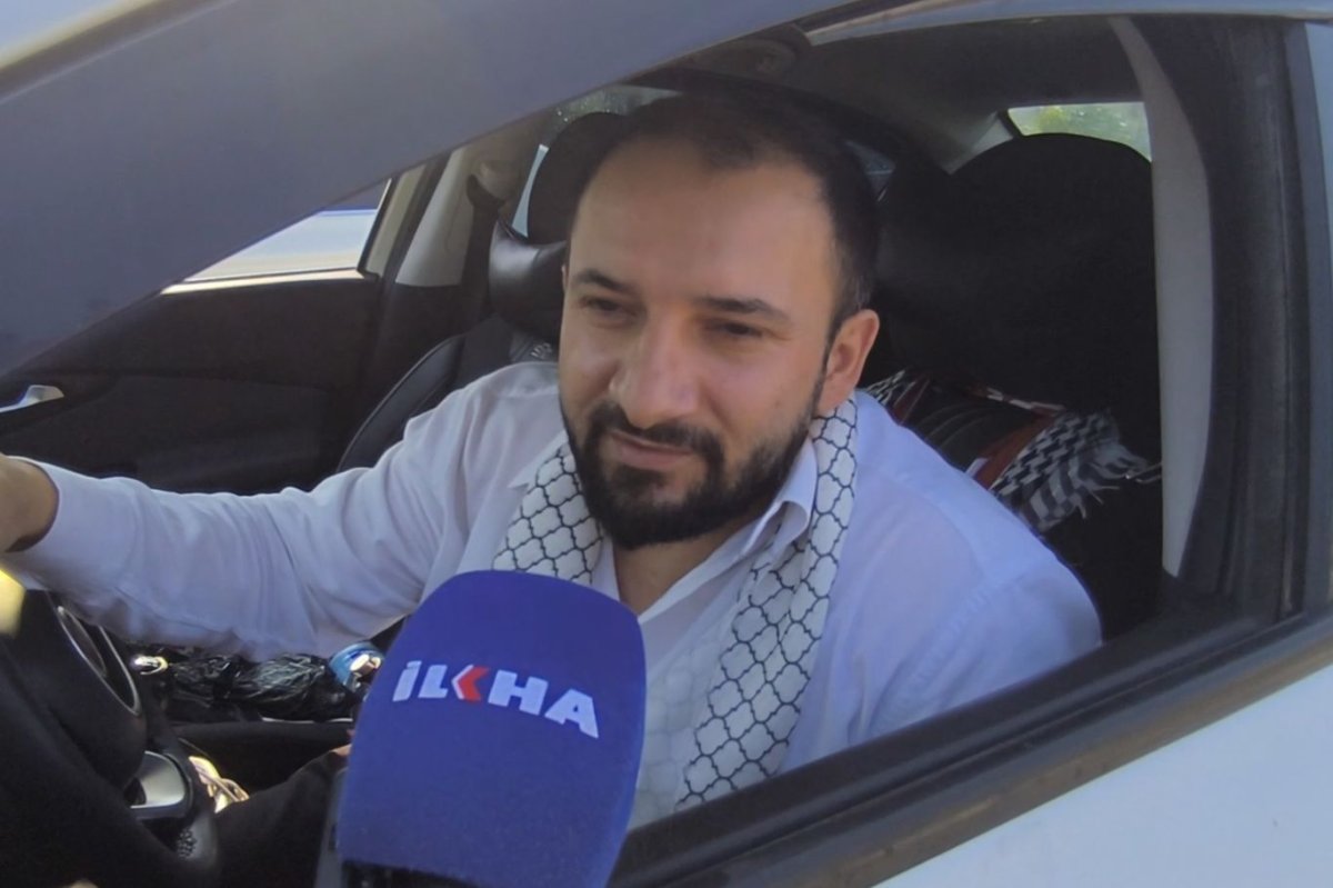Filistin Konvoyu'na destek veren vatandaşlar: "Vicdanın ve insanlığın yanındayız"