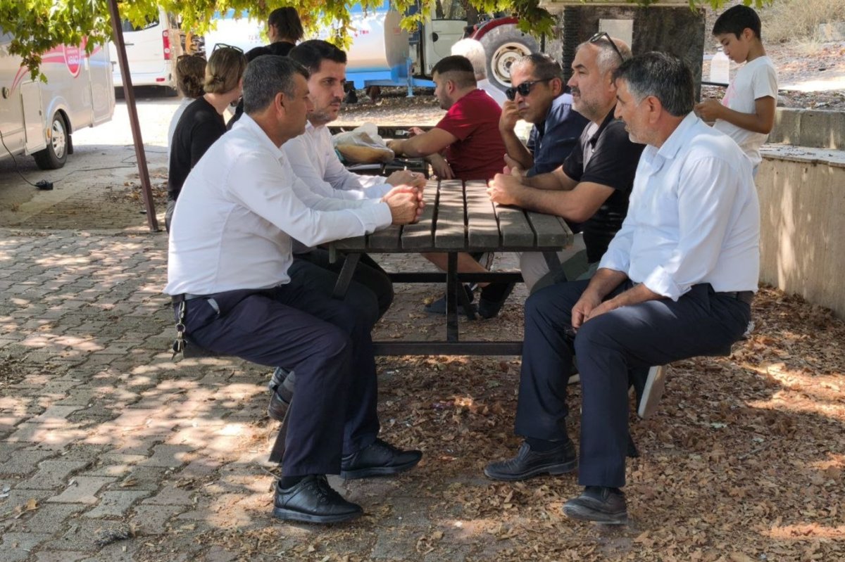 HÜDA PAR Antalya İl Başkanlığı’ndan yangın bölgesine ziyaret