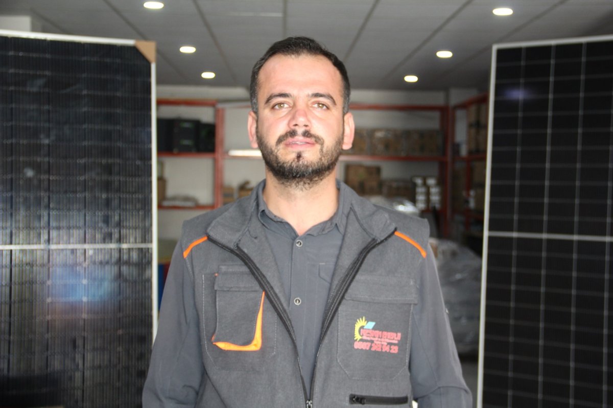 Keskin: Artan elektrik ve yakıt maliyetleri vatandaşları güneş enerjisi sistemlerine yöneltiyor