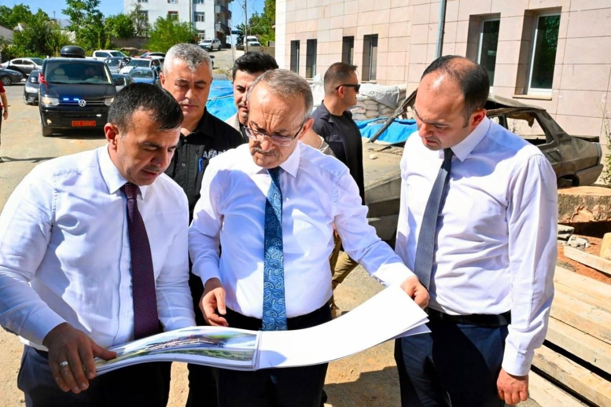 Vali Yavuz, Pütürge'de yatırımları yerinde inceledi