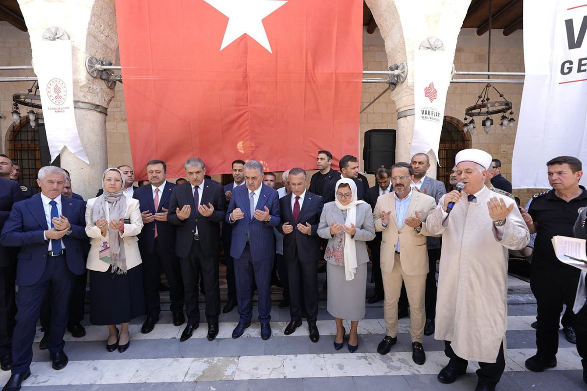 Gaziantep'de restore edilen Ömeriye Camii yeniden ibadete açıldı