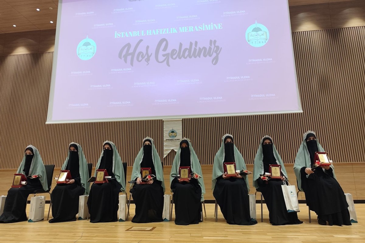 İTTİHADUL ULEMA'dan İstanbul'da hafızlık merasimi