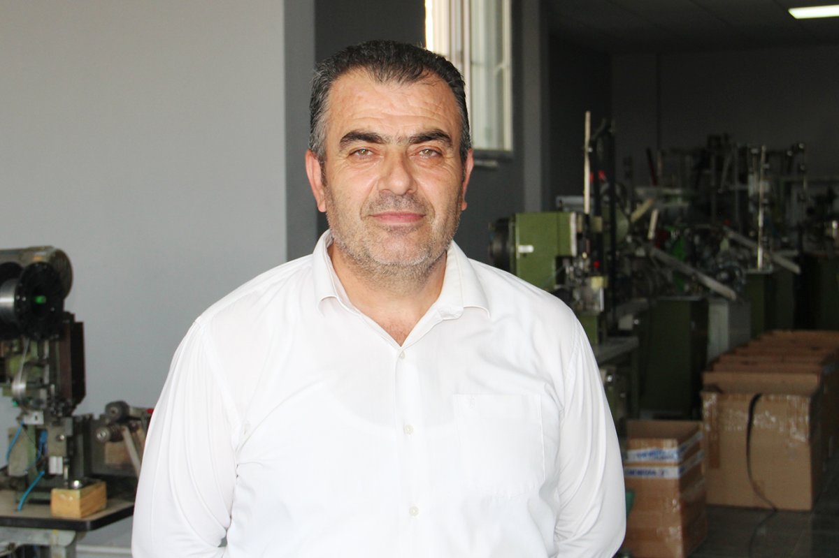 Tekstil kenti Batman'da fermuar üretimi de başladı