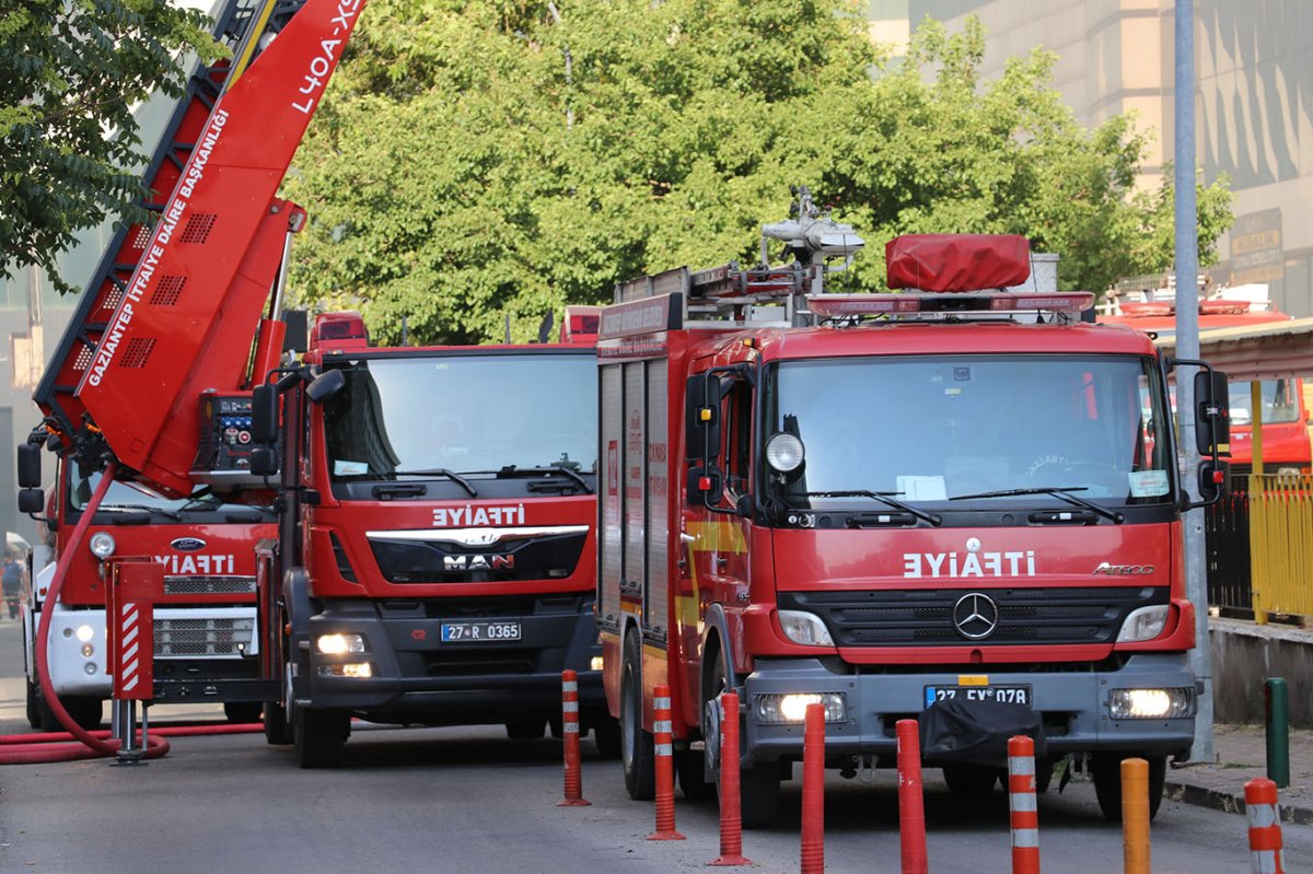 Gaziantep’te pamuk ipliği tesisinde yangın