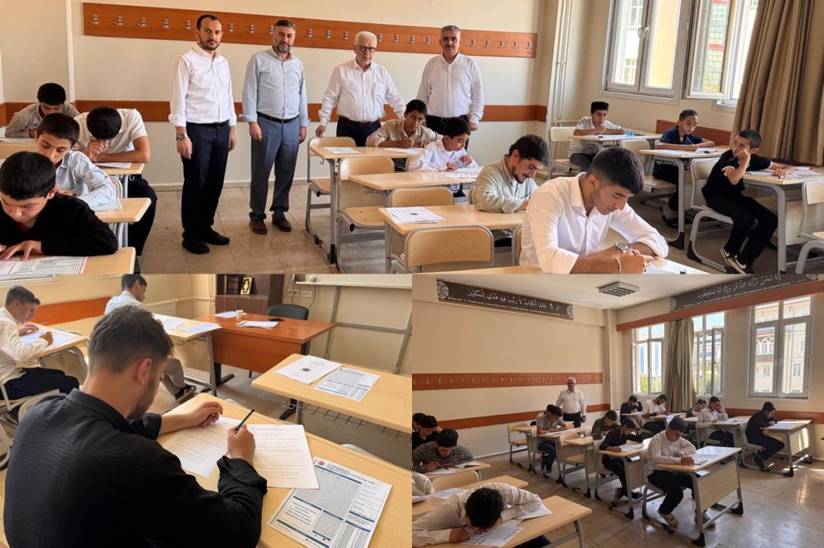 Siirt’te 600 hafızlık öğrencisi bilgi ve kazanım sınavına girdi
