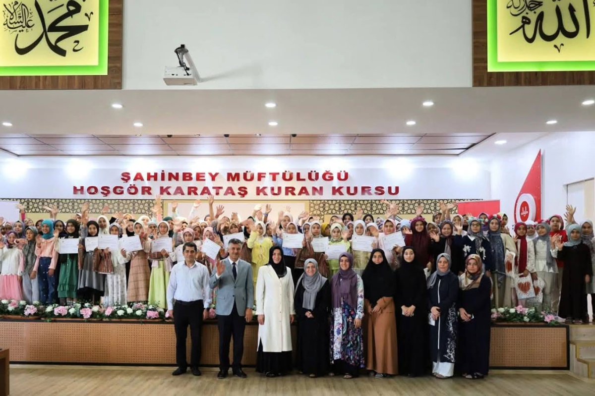 Gaziantep'te "Yazımda kardeşlik var" yaz kampı sona erdi