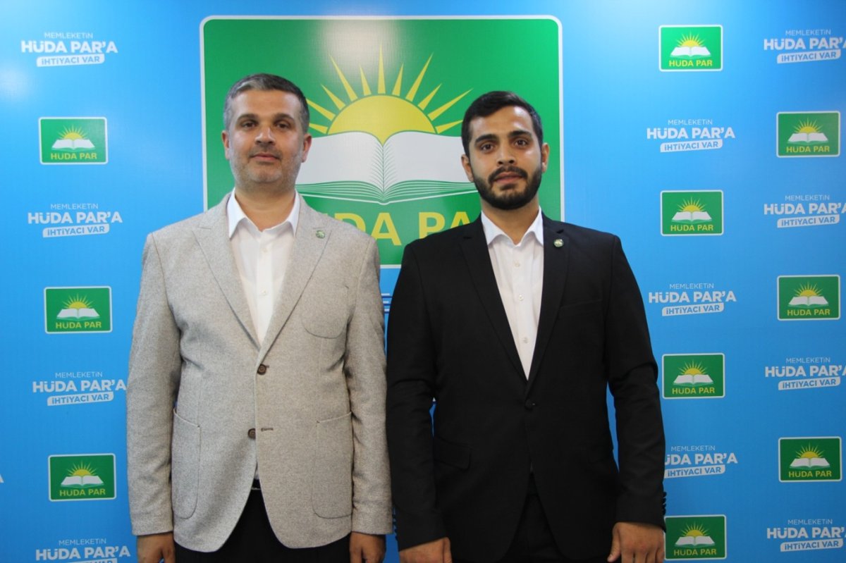 HÜDA PAR Gaziantep İl Gençlik Kolları Başkanlığı'nda görev değişimi