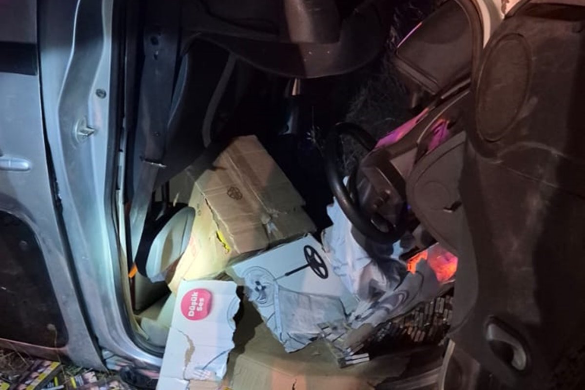 Batman-Hasankeyf yolunda trafik kazasında sürücü yaralandı