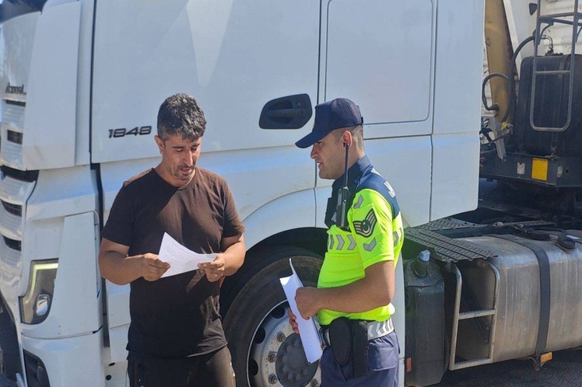 Gaziantep'te sürücülere trafik ve yangın uyarısı