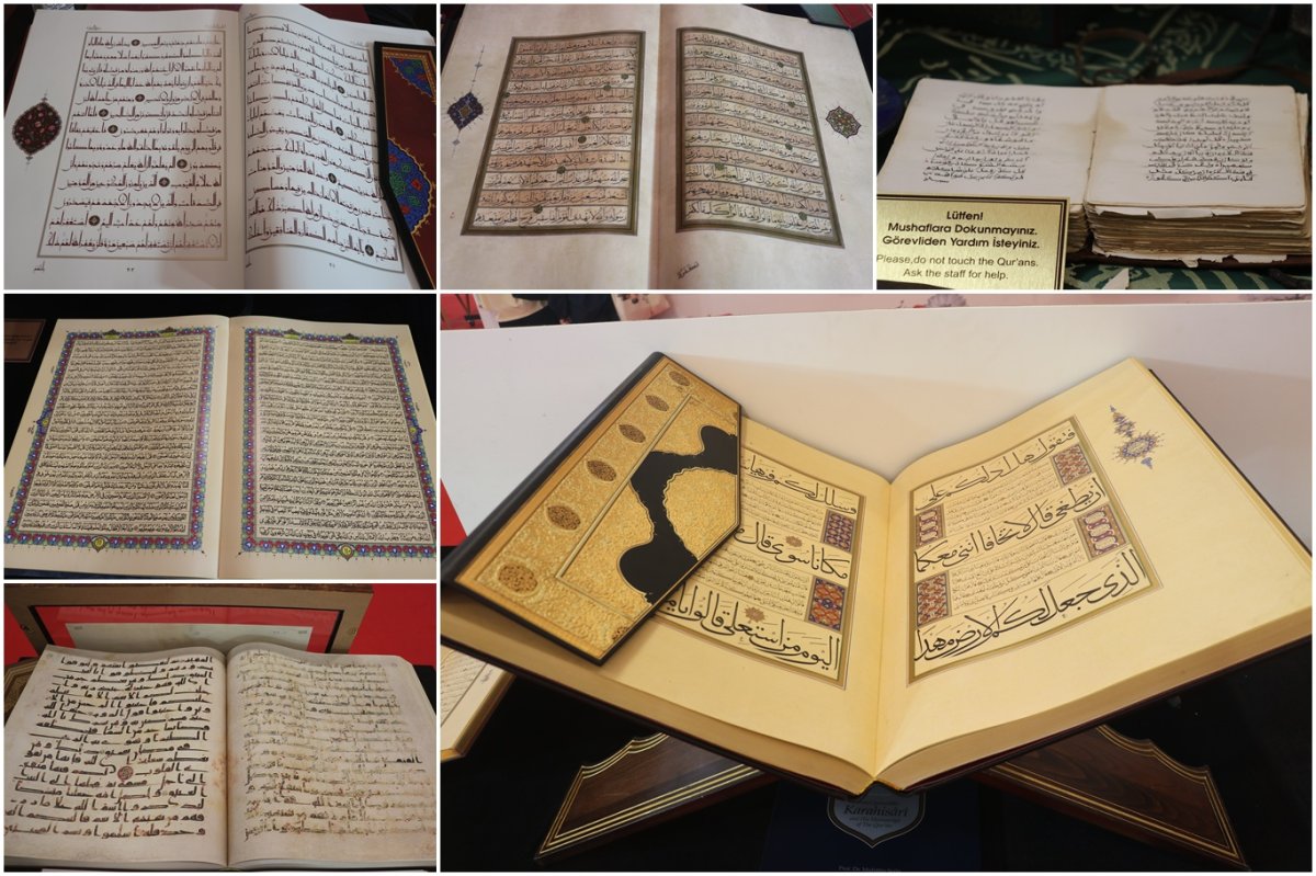 Uluslararası Arapça Kitap Fuarı'nda "Altın Harfler" sergisi