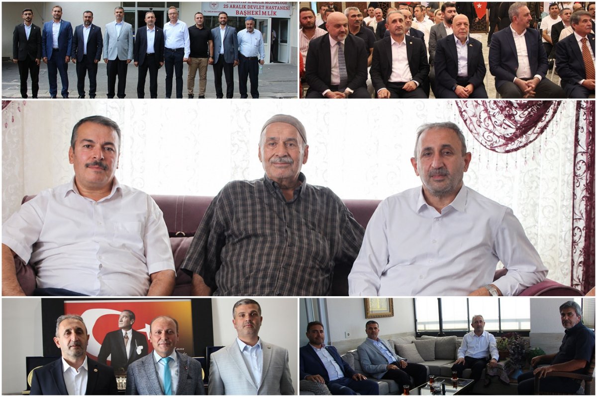 HÜDA PAR Milletvekili Demir, Gaziantep'te çeşitli ziyaretlerde bulundu