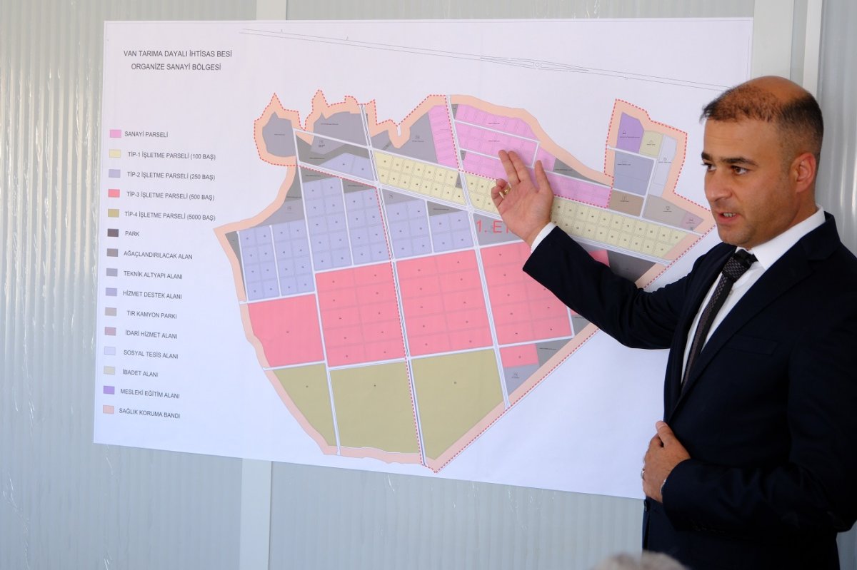 Van Besi OSB’de altyapı çalışmaları başladı