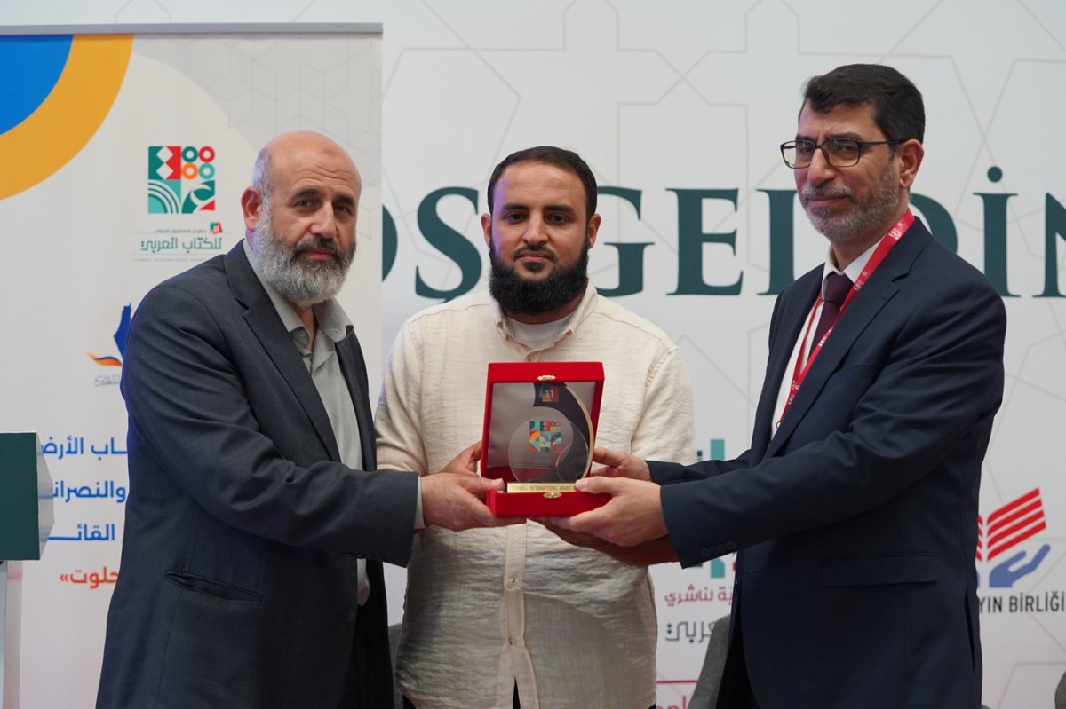 Filistin Alimler Birliği, Arapça Kitap Fuarı'nda şehitlerin kitaplarını tanıttı