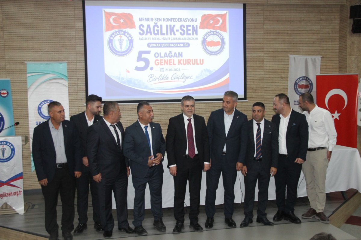 Sağlık-Sen Şırnak’ta Anmal yeniden güven tazeledi