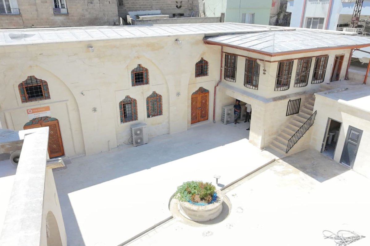 Şanlıurfa'da tarihî Mahmutpaşa Camii yeniden ibadete açılıyor