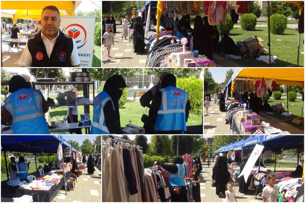 Gaziantep'te yetim çocuklar yararına kermes