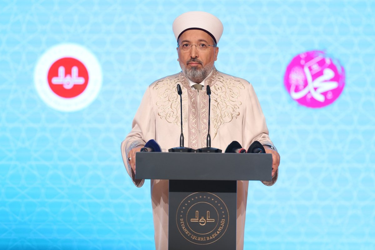 Diyanet İşleri Başkanı Arpaguş: Efendimiz tüm insanlık için ideal bir örnek olmuştur
