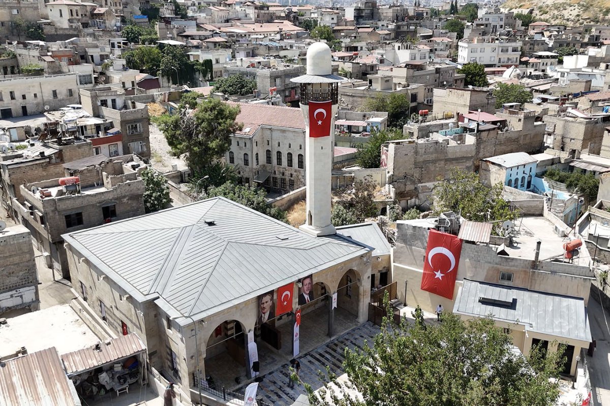 Gaziantep Bostancı Camii yeniden ibadete açıldı