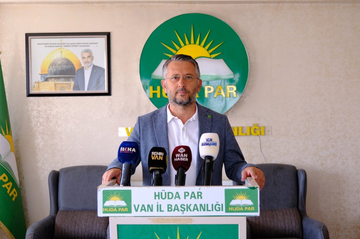 HÜDA PAR Van İl Başkanı Sayğın’dan kongreye davet