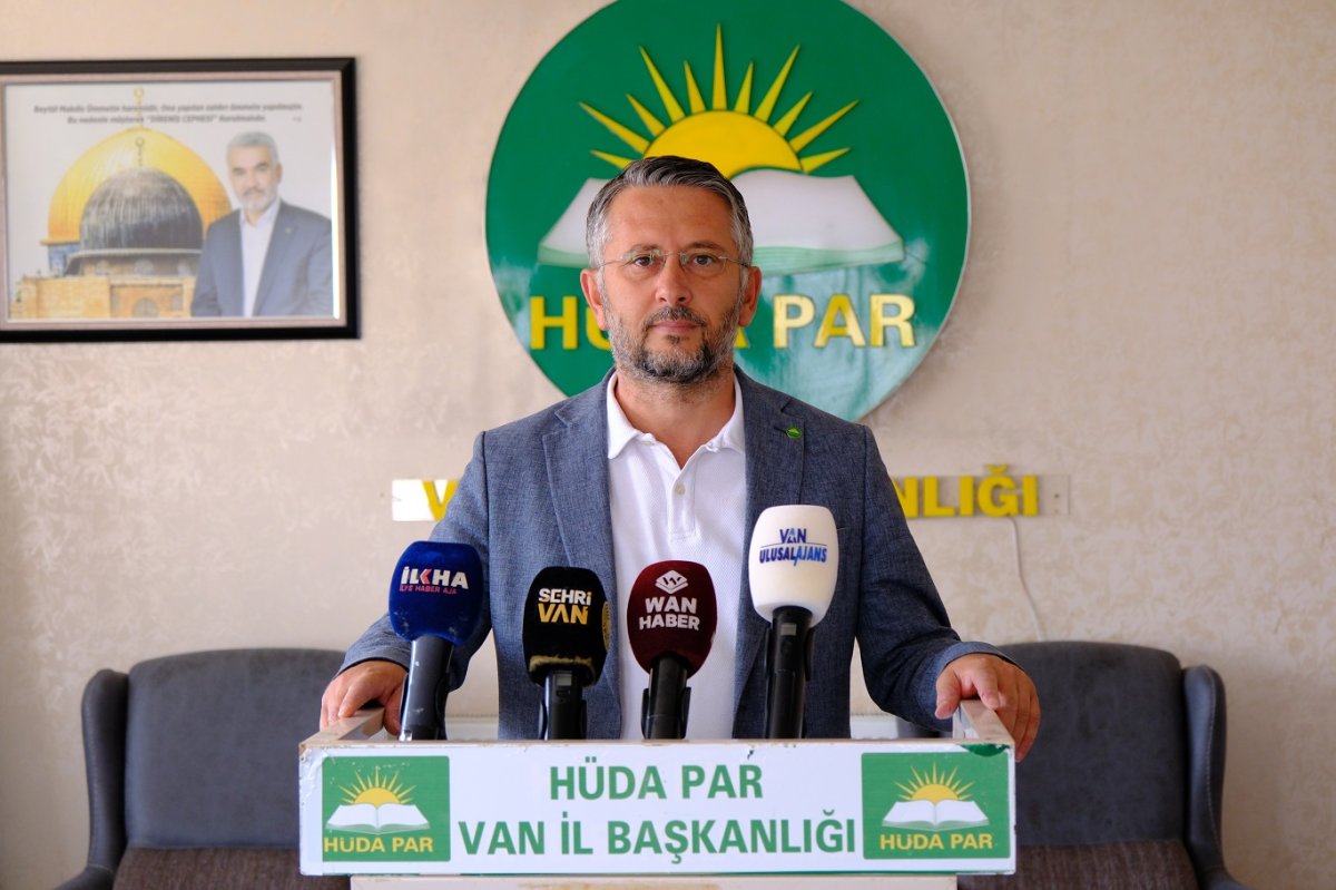 HÜDA PAR Van İl Başkanı Sayğın’dan kongreye davet