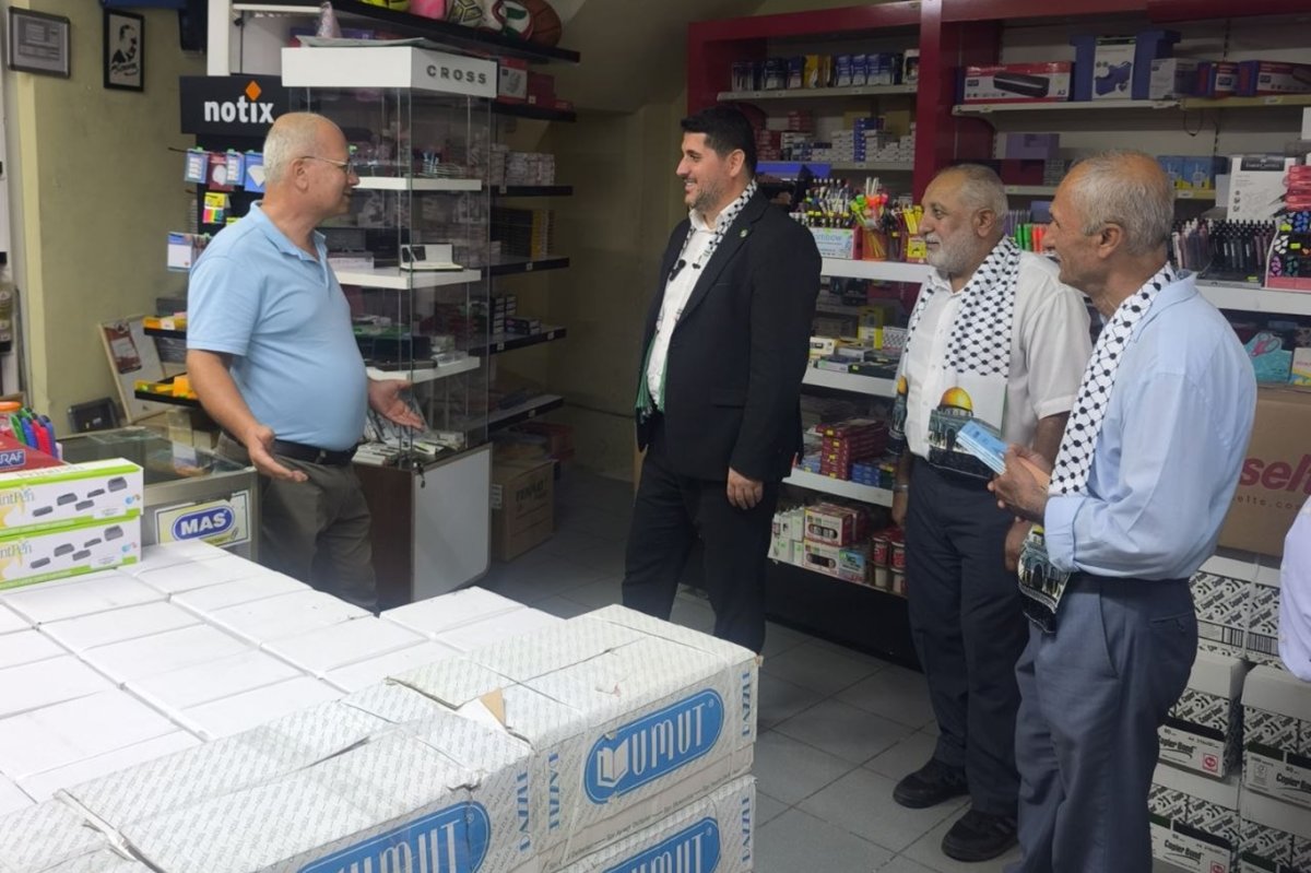 HÜDA PAR Antalya Teşkilatından Mevlid Kandili Haftasında esnaf ziyareti