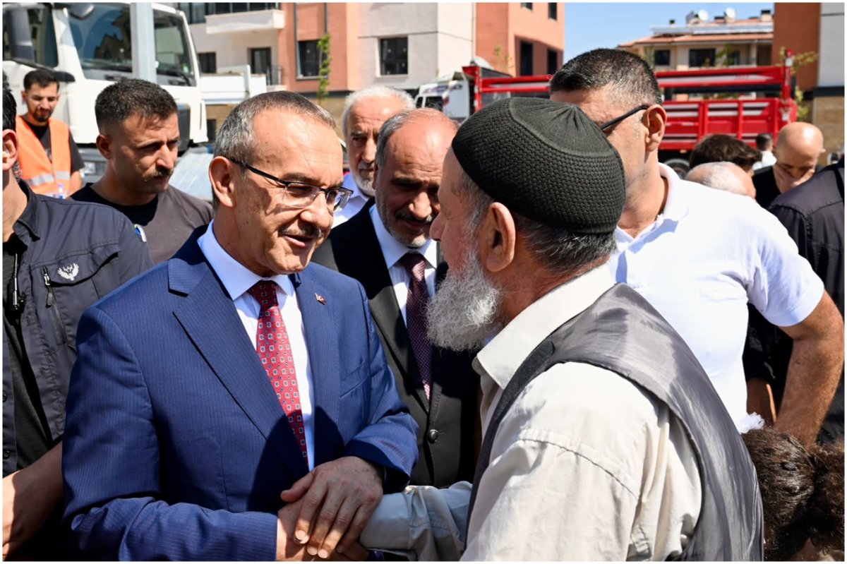 Malatya'da bir caminin temeli daha dualarla atıldı
