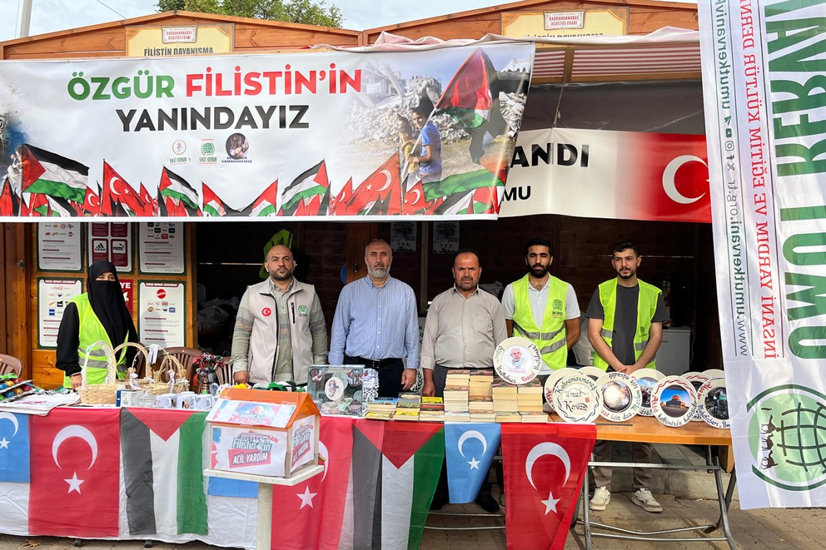 Umut Kervanı'ndan Kahramanmaraş'ta Gazze yararına yardım çalışması