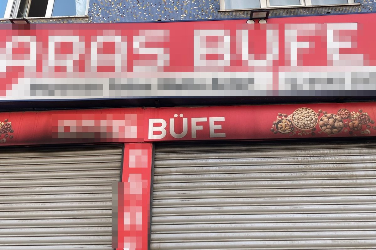 Batman'da sabaha karşı çıkan yangın büfeyi kullanılamaz hale getirdi