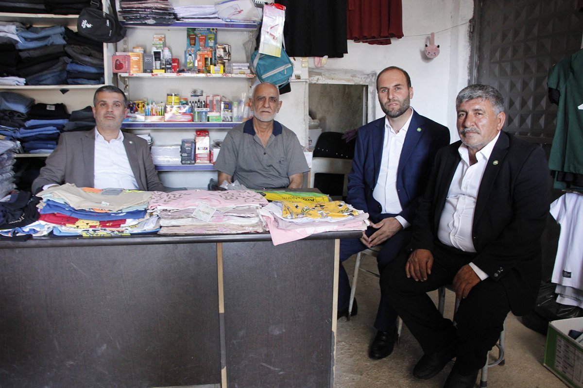 HÜDA PAR Gaziantep İl Başkanı Kaya Yavuzeli'nde esnaf ve kurum ziyaretleri gerçekleştirdi