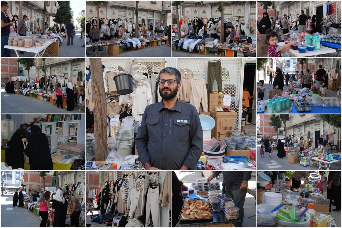 İzmir Umut Kervanı, ihtiyaç sahibi ve yetim aileler yararına kermes düzenledi