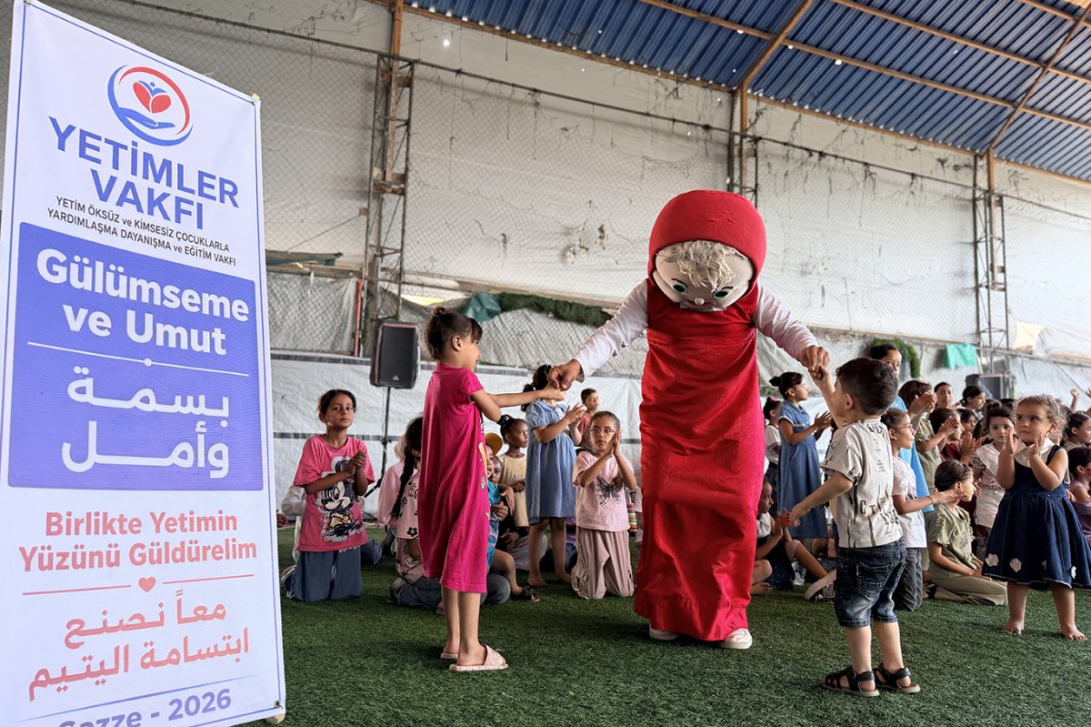 Yetimler Vakfı Gazze'de "Kardeşlik şöleni" etkinlikleri düzenliyor