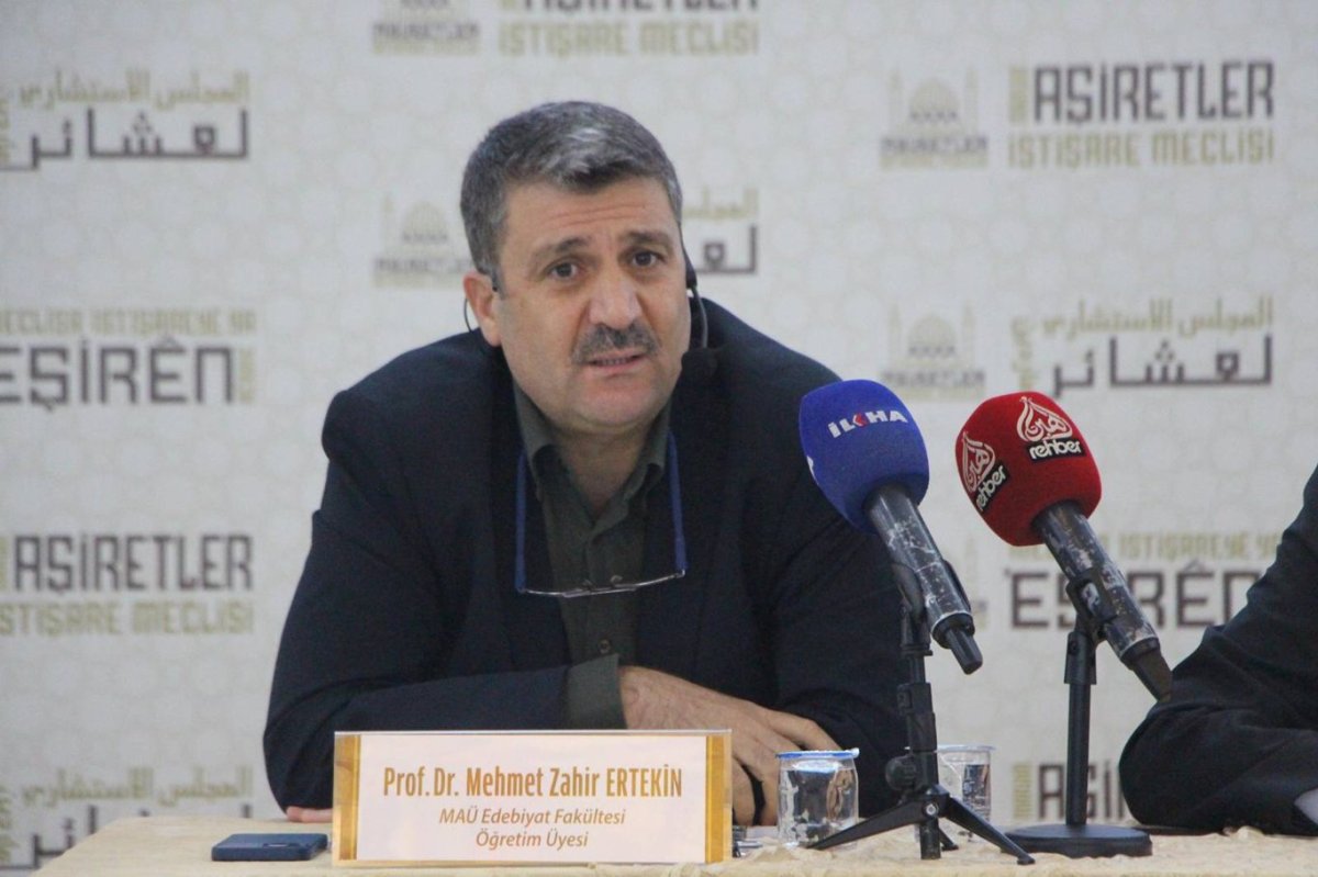 Prof. Dr. Ertekin: Bölgedeki husumetleri çözecek akil insanlardan oluşan heyet lazım