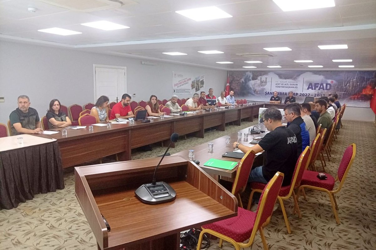 Şanlıurfa'da afet risklerini azaltmak için 2027-2031 dönemi hazırlıkları başladı