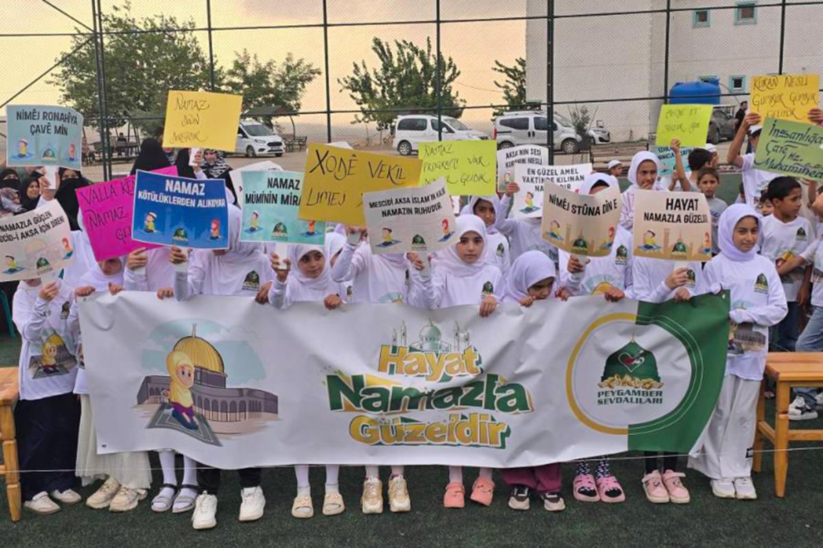 Beşiri'de 'Hayat Namazla Güzeldir' etkinliğinin finali düzenlendi