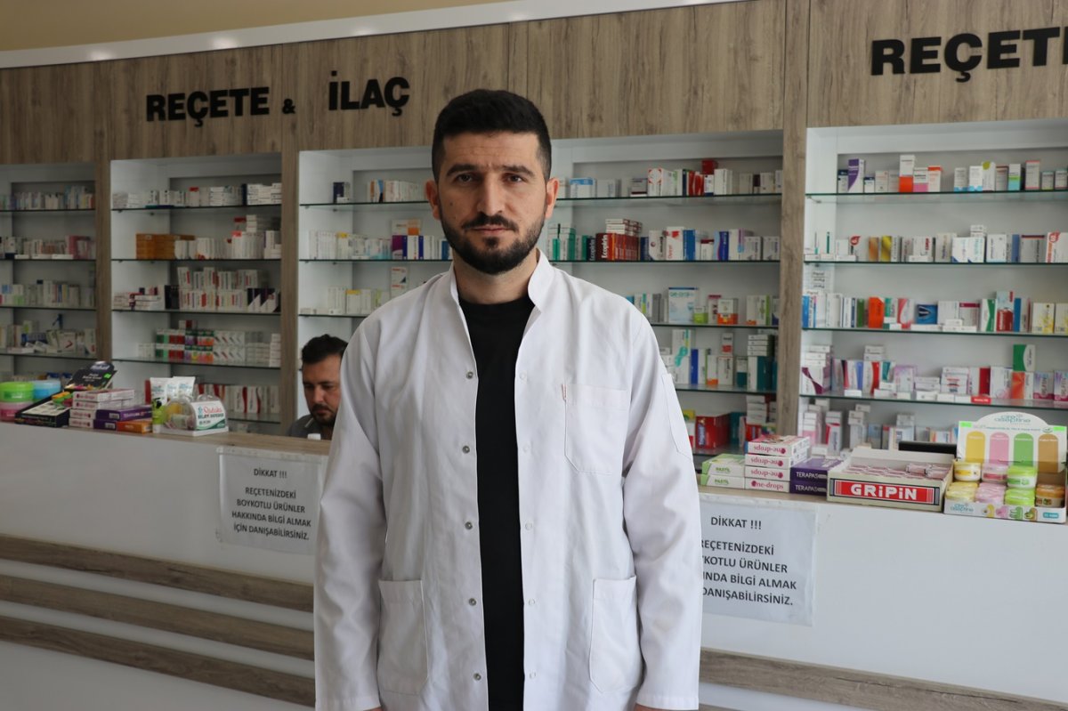 Ankara'da bir eczanede dikkat çeken boykot çağrısı: İlacımız kardeşlerimize bomba olarak dönmesin