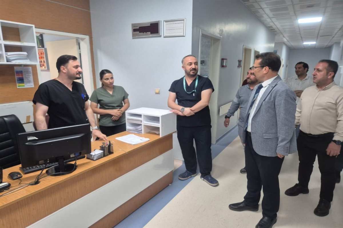 Cizre Devlet Hastanesine denetim: Hizmet kalitesi yerinde incelendi